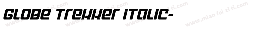 Globe Trekker Italic字体转换